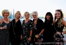 StyleChicago.com’s Cruise in Style aboard the Odyssey – Event Photos (6th annual) Group of Ladies at StyleChicago.com's Cruise in Style (Dinner Cruise) aboard the Odyssey (2019)