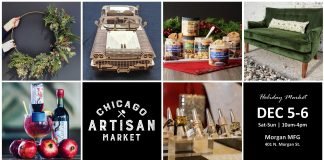 Chicago Artisan Market at Morgan MFG – Holiday Market (Dec 5-6) Chicago Artisan Market - Holiday Edition (Featured Image)